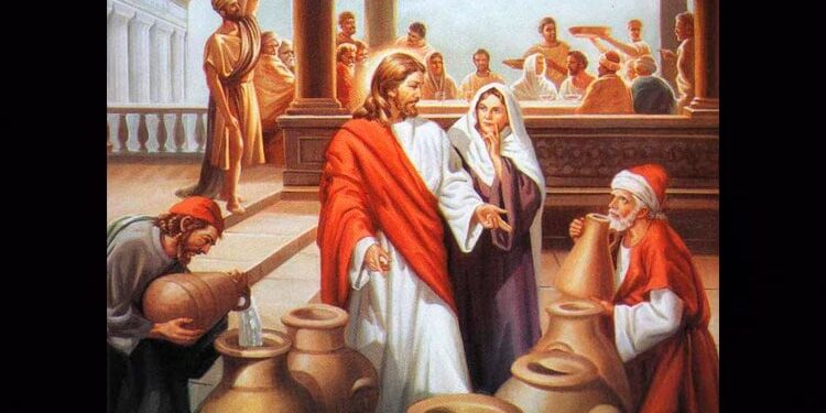 أحد مدخل الصوم الكبير آية عرس قانا الجليل: صلاة المساء والصباح ونصف النهار من زمن الصوم الكبير – طقس ماروني