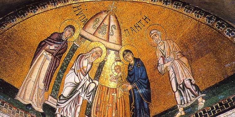 2 شباط دخول السيد المسيح إلى الهيكل