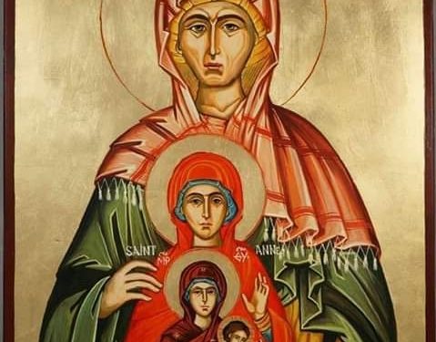 أيقونة نادرة للقديسة العذراء مريم تحمل مخلص العالم – الايقونة وشرحها