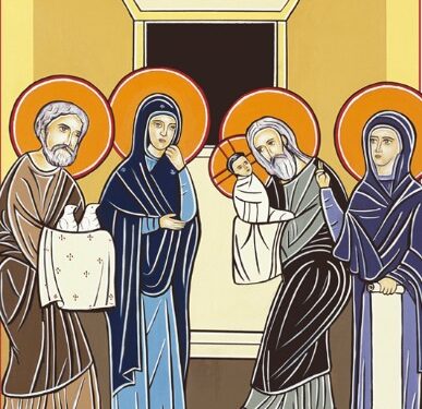 قداس عيد دخول المسيح الى الهيكل في 2 شباط – تبريك الشموع – زمن الدنح – طقس ماروني