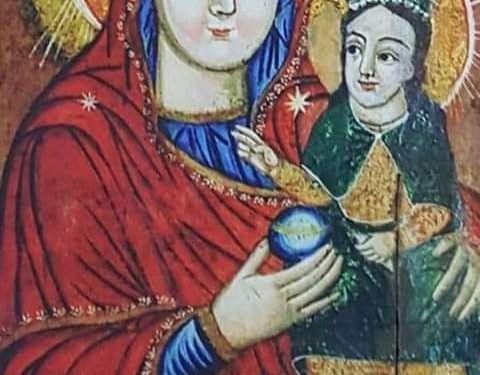 أيقونة العذراء الفلاحة – الايقونة وشرحها