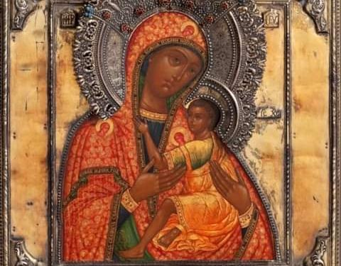 أيقونة والدة الإله العربية (روسية) – تاريخ الايقونة