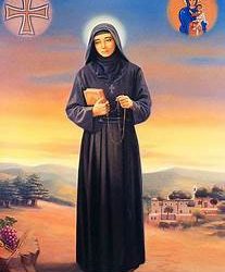 صورة القدّيسة رفقا – الايقونة وشرحها