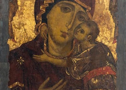 أيقونة سيدة دمشق التاريخية – تاريخ الايقونة