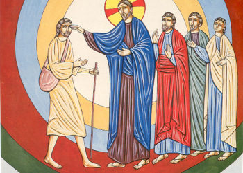 أيقونة شفاء الأعمى – الأيقونة وشرحها