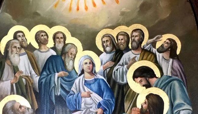 “ولما حضر يوم الخمسين كان الجميع معـًا بنفس واحدة” – أحد العنصرة الغربي (19 أيار)