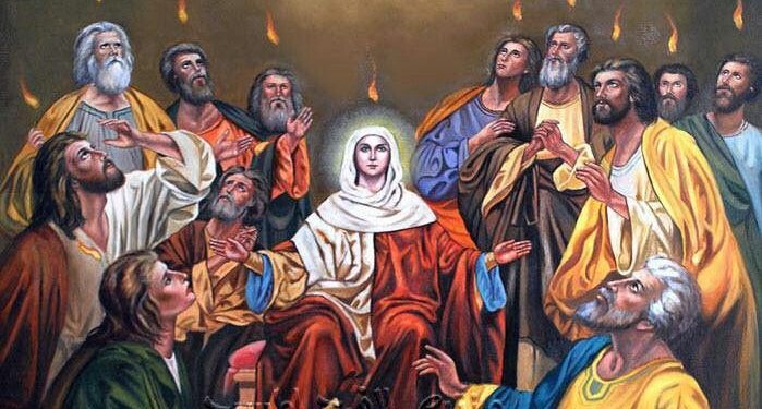 عيد حلول الروح القدس العظة الأولى ليوحنا ذهبي الفم