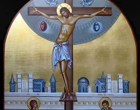 أيقونة المصلوب – الايقونة وشرحها