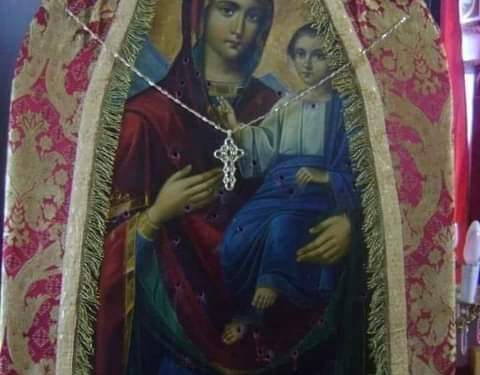 ٥٥ طلقة رصاص في أيقونة العذراء مريم