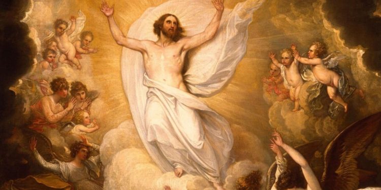 نظرة سريعة وتأمل في صعود المسيح إلى السماء