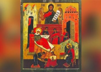 أيقونة ميلاد القدّيس يوحنا المعمدان (أيقونة روسية) – الايقونة وشرحها