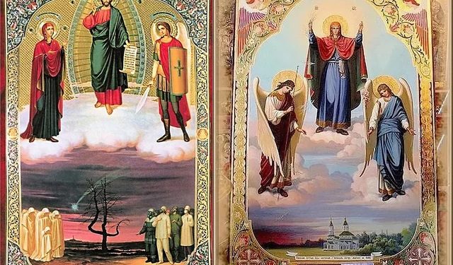 أيقونة “مخلص تشيرنوبيل” أعجوبة كنيسة النبي الياس في تشيرنوبيل – الايقونة وشرحها