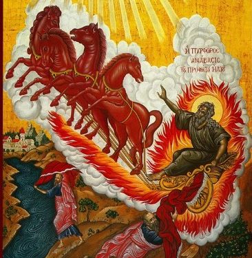 أيقونة القدّيس النبي ايلّيا – الايقونة وشرحها