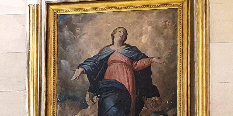 أيقونة سيدة الانتقال الأثرية (كنيسة مار أنطونيوس باب توما) – الايقونة وشرحها