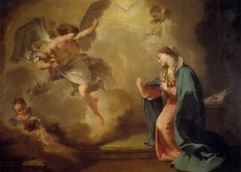 مشهد بشارة الملاك جبرائيل للعذراء مريم كما أوحي به لماريا فالتورتا