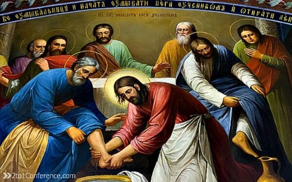 تأمل في خميس الأسرار وغسل أرجل التلاميذ