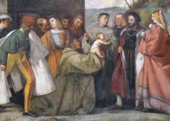 أعجوبة للقدّيس أنطونيوس البدواني : ينقذ عائلة من الدمار ويجعل طفل عمره أيام يتكلّم!