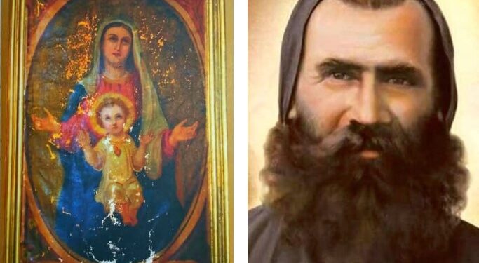 ٢٧ حزيران ذكرى تطويب الأخ إسطفان – أمام العذراء الحنونة في لحفد : ركعة الأخ إسطفان الأولى !