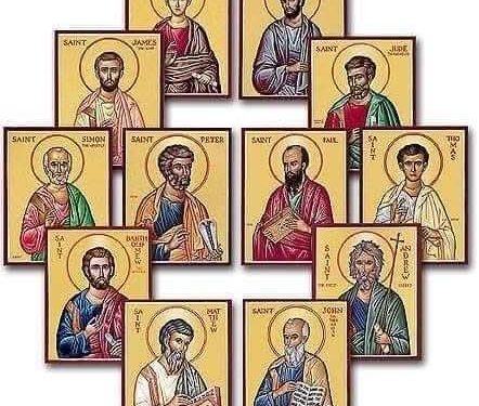 أقامَ اثنَي عشرَ ليكونوا معه