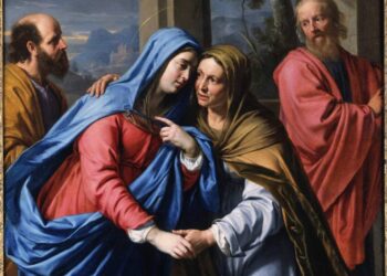 لقاء مريم بالقدّيسة أليصابات