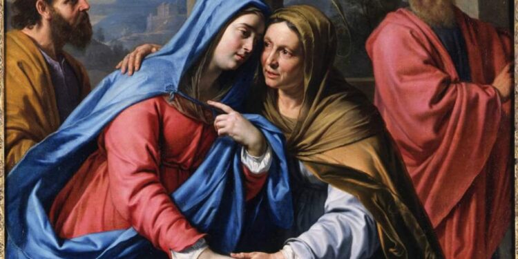 لقاء مريم بالقدّيسة أليصابات