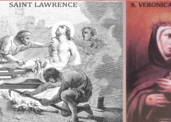 فيرونيكا تتحمل عذابات مهولة من أجل ارتداد العالم وتشبهاً بالقديس لورنس