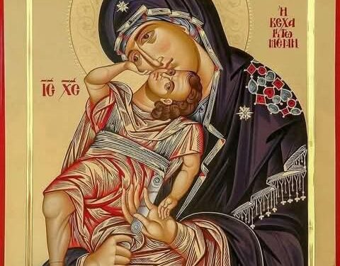 البراكليسي: الصلاة الابتهاليّة لوالدة الإله  Παράκλησις في شهر آب من الطقس البيزنطي