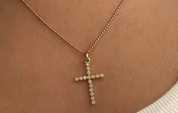 صلاة على صليب يلبس في العنق أو على الصدر