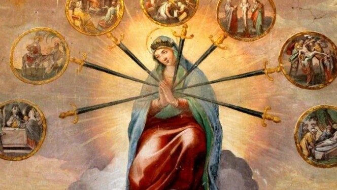 سيّدة الأحزان مثال تعزية الله للمؤمنين – صلاة لتكريم مريم أمّ الأوجاع