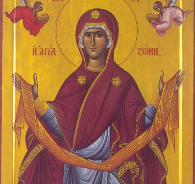 ذخائر القديسة مريم العذراء من شعرها وثيابها وحزامها والطرحة المقدسة 