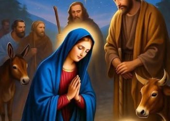 تهنئة سيّدتنا مريم العذراء بميلاد المسيح
