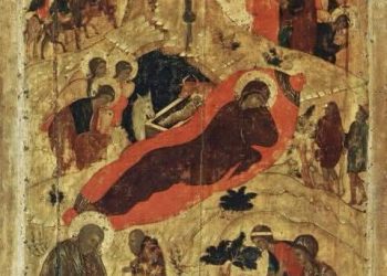 مَن رسم أَشهر أَيقونة أُرثوذكسيَّة للميلاد وعن ماذا تعبر؟