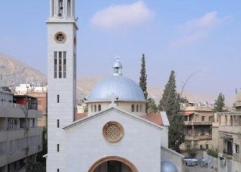 كنيسة القديس يوحنا الدمشقي  –  أبو رمانة دمشق – كنائس سوريا