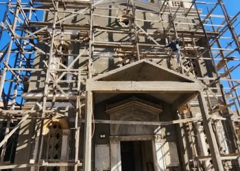 القديس أنطونيوس الكبير وكنيسة دخول السيد إلى الهيكل (Ὑπαπάντη) في مدينة طنطا وأيقونة للقديس أنطونيوس الموجودة في كنيسة